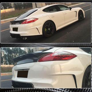 Spoiler (2009-2013, Carbone) Porsche Panamera 2009-2016 photo 3