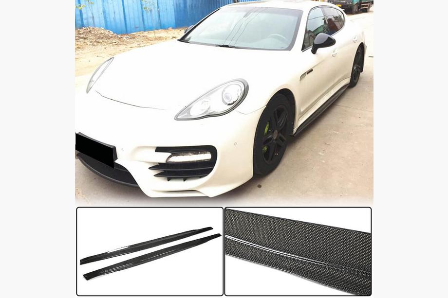 Porsche Panamera 2009-2016 Bas de Caisse V1 (2009-2013, Carbone) Image