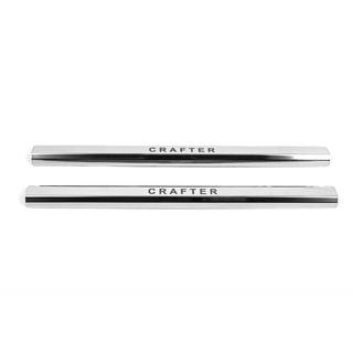 Seuils de porte VIP (2 pcs, acier inoxydable) photo 2