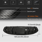Porsche Taycan 2019- Diffuseur de pare-chocs arrière (2019-2024 Base SD, Carbone) photo 6