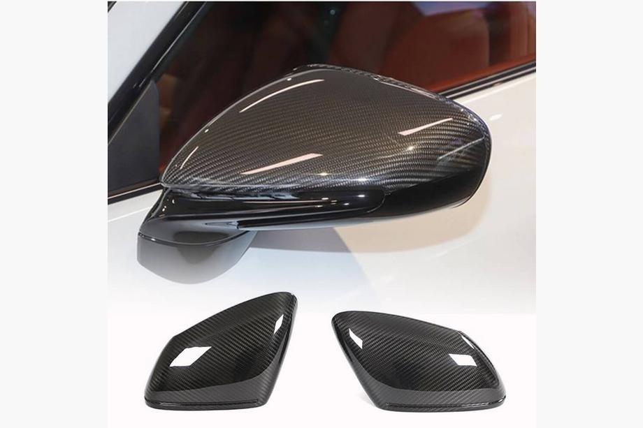 Porsche Taycan 2019- Coques de Rétroviseurs (2019-2024, Carbone) Image