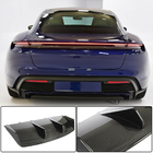 Porsche Taycan 2019- Diffuseur de Pare-chocs Arrière (pour 2019-2024 Turbo S SD, Carbone) photo 1