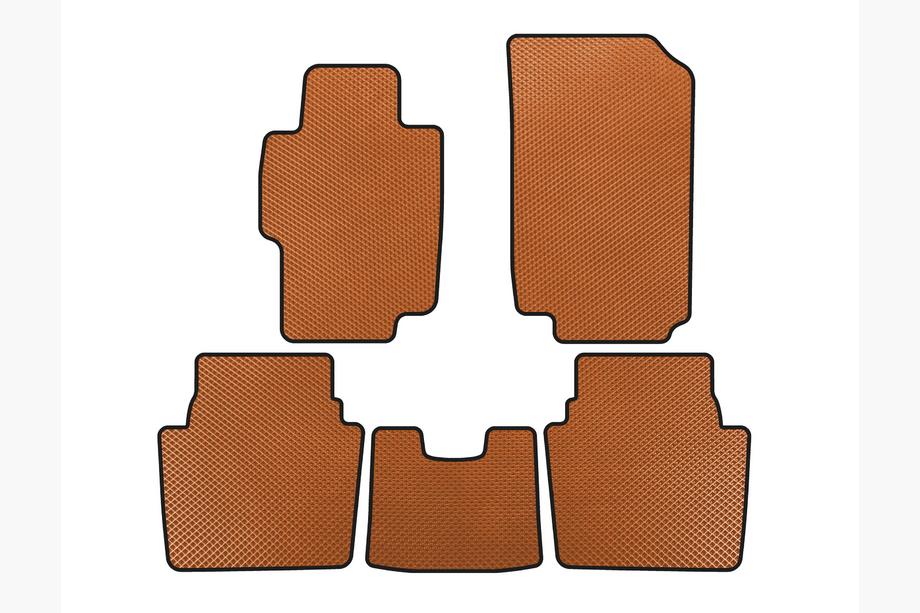 Honda Accord VII 2002-2007 Tapis de sol EVA (SD, Orange) Image