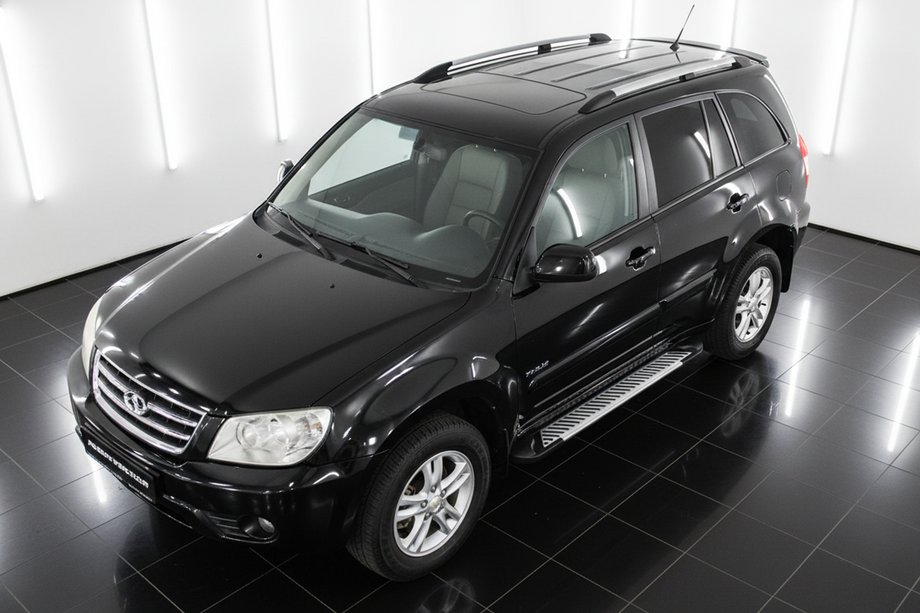 Chery Tiggo 1 2005-2016 Marchepieds Latéraux Line-Type (2 pcs, Profilé Aluminium) Image