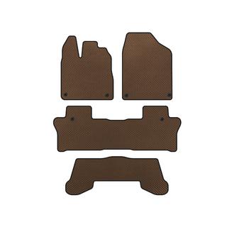 Tapis de sol EVA (3 Rangées, Marron)