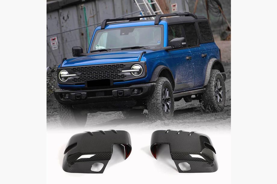 Ford Bronco 2021- Coques de Rétroviseurs (Carbone) Image