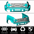 Ford Bronco 2021- Calandre Avant V1 (Carbone) photo 2