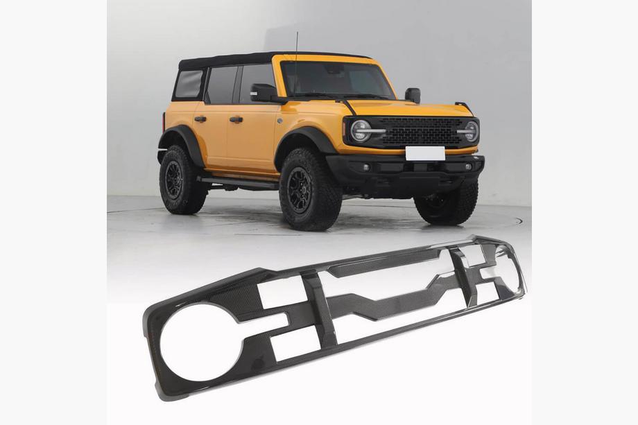 Ford Bronco 2021- Calandre Avant V1 (Carbone) Image