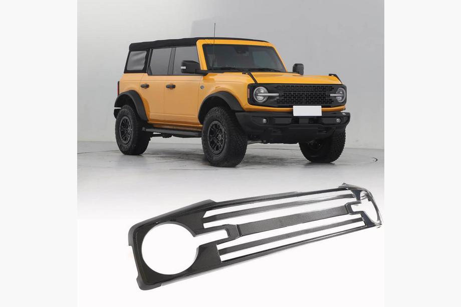 Ford Bronco 2021- Calandre Avant V2 (Carbone) Image