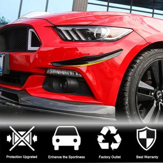 Lame de pare-chocs avant (2015-2017, Carbone) Ford Mustang 2015-2023 photo 2