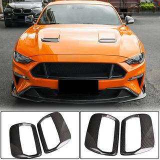 Cache Capot (2018-2023, Carbone) Ford Mustang 2015-2023 photo 1