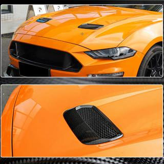 Cache Capot (2018-2023, Carbone) Ford Mustang 2015-2023 photo 3