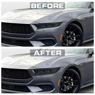 Caches antibrouillards en carbone Ford Mustang 2024- photo 3