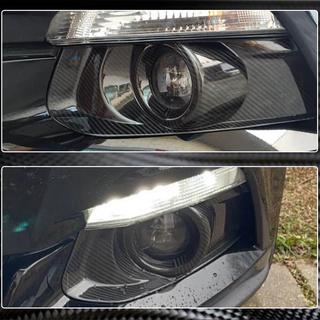 Caches Antibrouillard Carbone V2 (2015-2017) Ford Mustang 2015-2023 photo 4