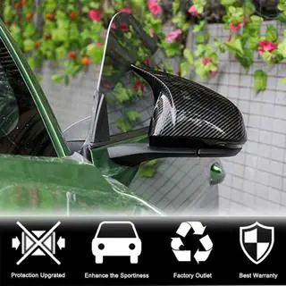 Coques de Rétroviseurs V1 (pour USA, Carbone) Ford Mustang 2015-2023 photo 2