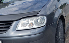 Volkswagen Caddy 2004-2010 Paupières de phares (noires) photo 12