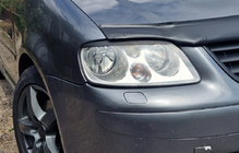 Volkswagen Caddy 2004-2010 Paupières de phares (noires) photo 11
