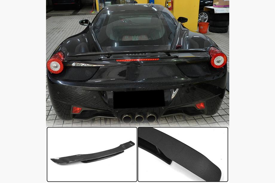 Ferrari 458 Italia 2009-2015 Aileron V2 (2011-2013, Carbone) Image
