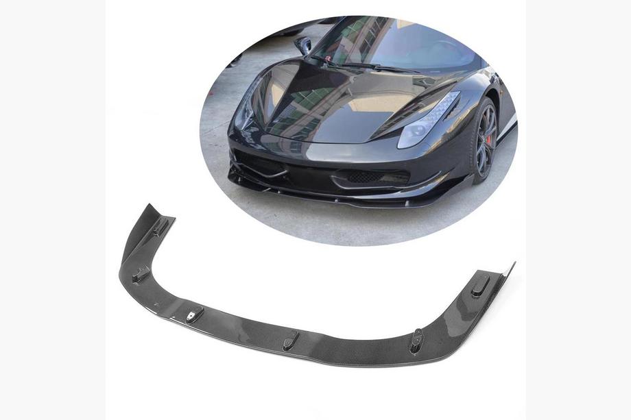 Ferrari 458 Italia 2009-2015 Lame Avant Pare-chocs (2011-2013, Carbone) Image