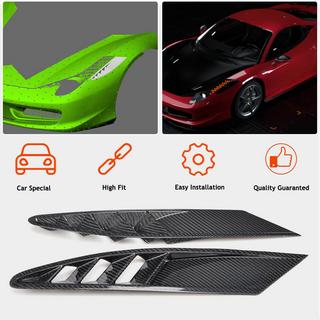 Extensions de Pare-chocs Avant V1 (2011-2013, Carbone) Ferrari 458 Italia 2009-2015 photo 2
