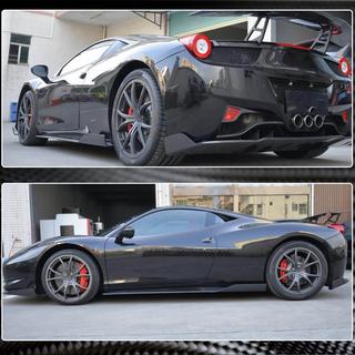 Bas de Caisse (2011-2013, Carbone) Ferrari 458 Italia 2009-2015 photo 4