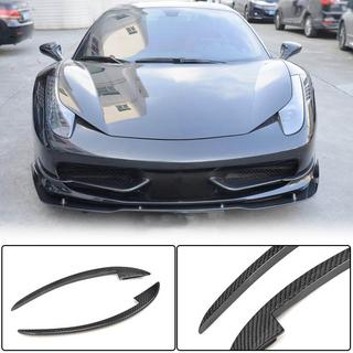 Extensions de Pare-chocs Avant V2 (2011-2013, Carbone) Ferrari 458 Italia 2009-2015 photo 1
