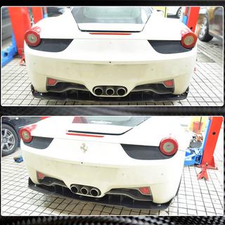 Spoiler V3 (2011-2013, Carbone) Ferrari 458 Italia 2009-2015 photo 4