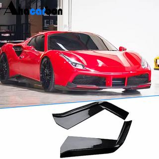 Flaps de Pare-chocs Avant Carbone (2015-2019) Ferrari 488 GTB 2015-2019 photo 1