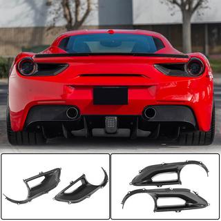 Couvre-feux Arrière (2015-2017, Carbone) Ferrari 488 GTB 2015-2019 photo 1