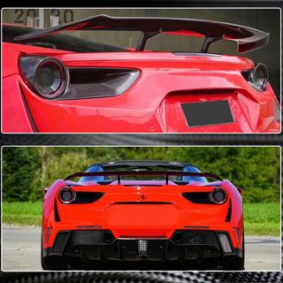 Couvre-feux Arrière (2015-2017, Carbone) Ferrari 488 GTB 2015-2019 photo 3