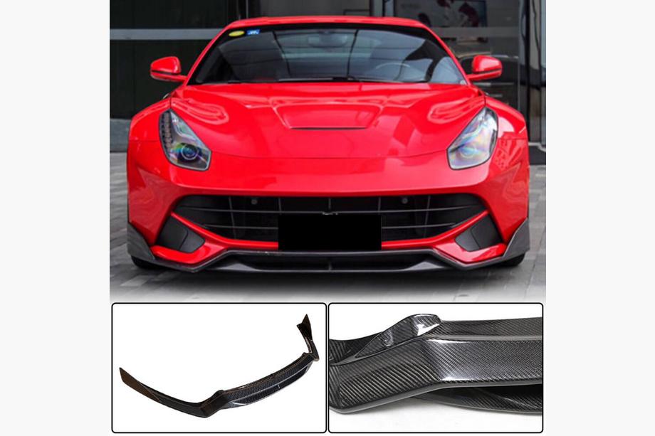 Ferrari F12 Berlinetta 2012-2017 Lame Avant Pare-chocs (2012-2014, Carbone) Image