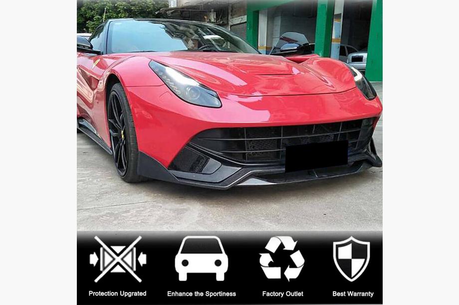 Ferrari F12 Berlinetta 2012-2017 Lame Avant Pare-chocs (2012-2014, Carbone) Photo 2