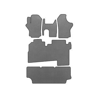 Tapis de sol EVA (2004-2007, 3 rangées, 8 places, Gris) Hyundai H200, H1, Starex 1998-2007