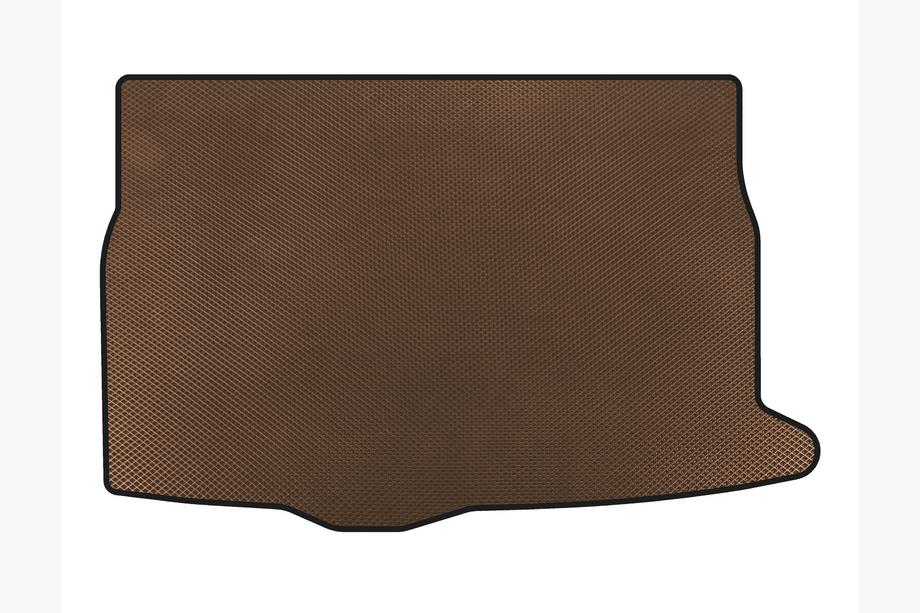 Hyundai Veloster 2011-2017 Tapis de coffre EVA (Marron) Photo 1