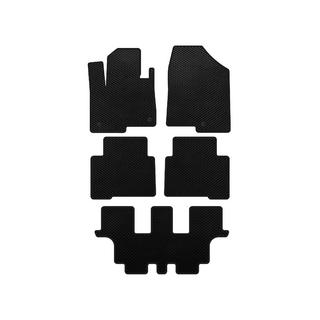 Tapis de sol EVA (3 rangées, pour Grand, Noir) Hyundai Santa Fe 4 2018-2023