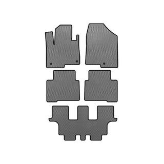 Tapis de sol EVA (3 rangées, pour Grand, Gris) Hyundai Santa Fe 4 2018-2023