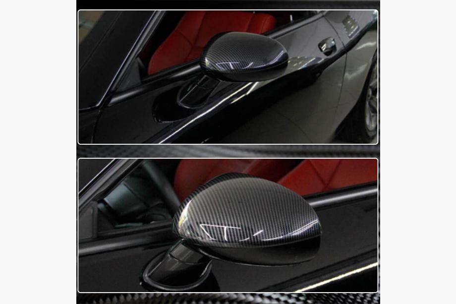 Dodge Challenger 2008-2023 Coques de Rétroviseurs (Carbone) Photo 4