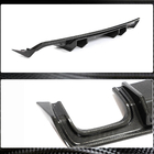 Dodge Challenger 2008-2023 Diffuseur de pare-chocs arrière (2015-2023, Carbone) photo 3