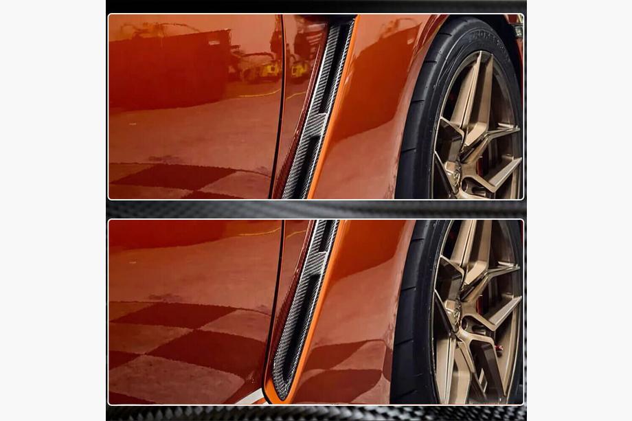 Nissan GT-R 2008-2025 Couvre-ailes avant en carbone (2009-2015) Photo 4