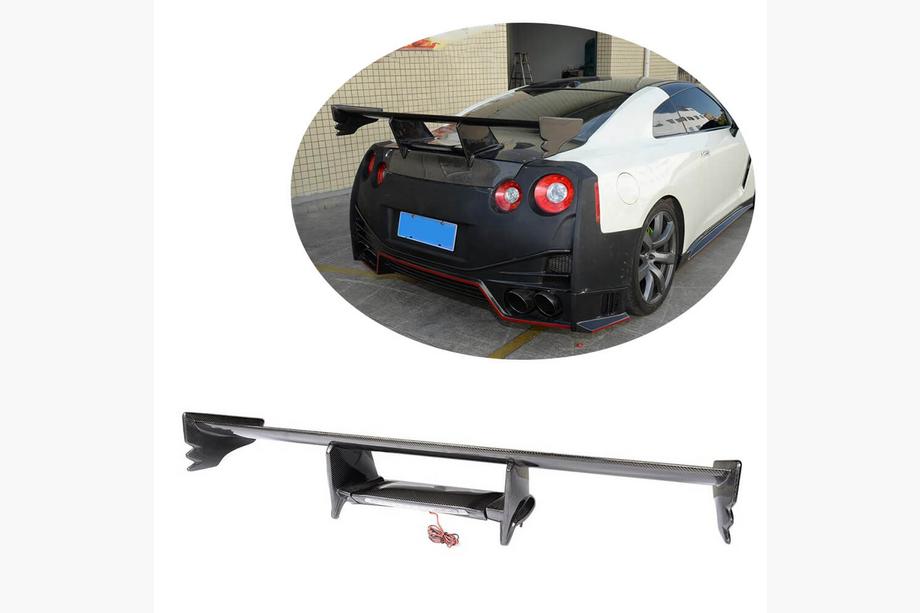 Nissan GT-R 2008-2025 Spoiler (2009-2015, Carbone) Photo 1