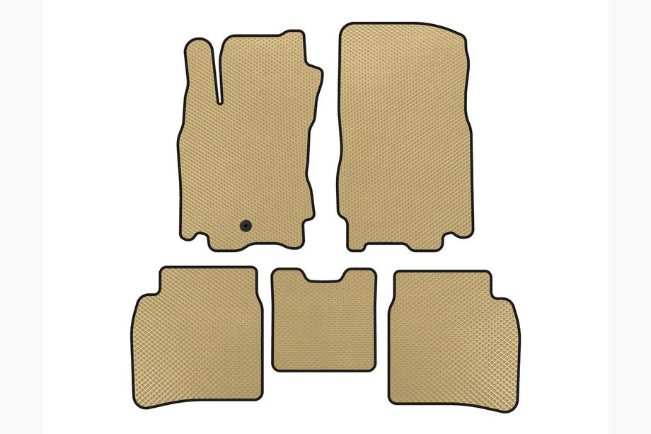 Nissan Note 2004-2012 Tapis de sol EVA (Beige) Image