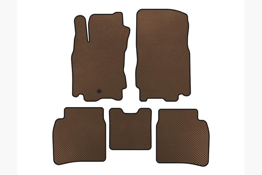 Nissan Note 2004-2012 Tapis de sol EVA (Marron) Image