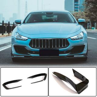 Caches de Pare-chocs Avant en Carbone (pour Base 2018-2020) Maserati Ghibli 2013-2023 photo 1