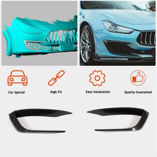 Caches de Pare-chocs Avant en Carbone (pour Base 2018-2020) Maserati Ghibli 2013-2023 photo 2