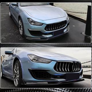 Caches de Pare-chocs Avant en Carbone (pour Base 2018-2020) Maserati Ghibli 2013-2023 photo 4