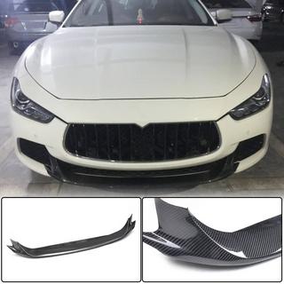 Lame avant V2 pour pare-chocs Base/S/S Q4 2013-2017 Carbone Maserati Ghibli 2013-2023 photo 1