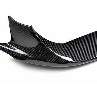 Lame avant V2 pour pare-chocs Base/S/S Q4 2013-2017 Carbone photo 4