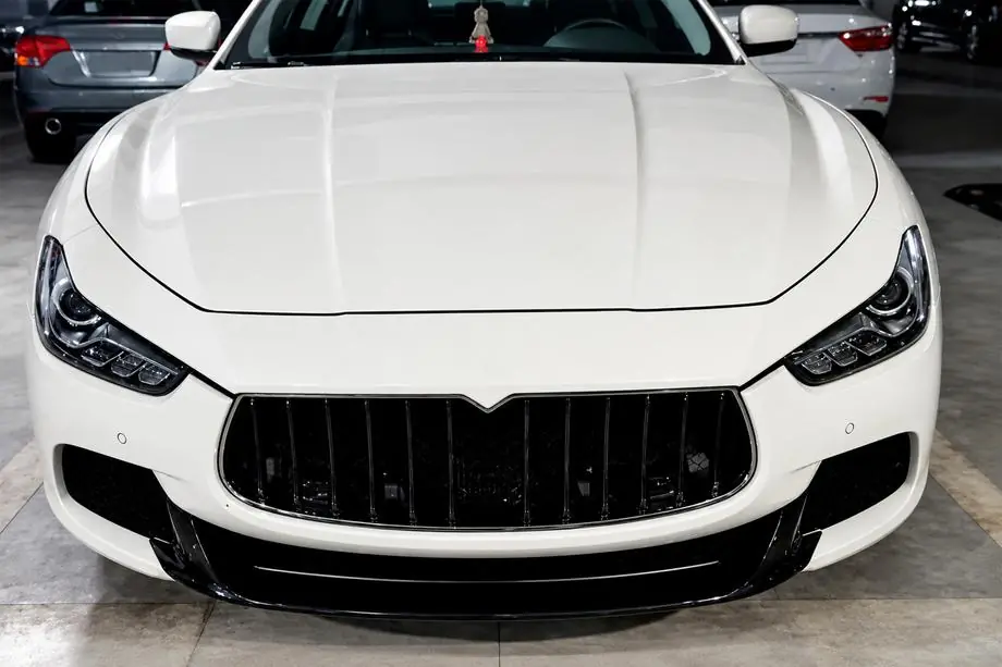 Maserati Ghibli 2013-2023 Lame avant V2 pour pare-chocs Base/S/S Q4 2013-2017 Carbone Photo 2
