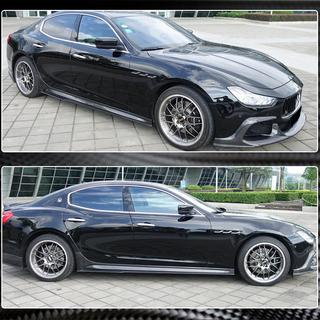 Bas de Caisse V3 (pour Base/S/S Q4/Diesel/250 Diesel, Carbone) Maserati Ghibli 2013-2023 photo 4