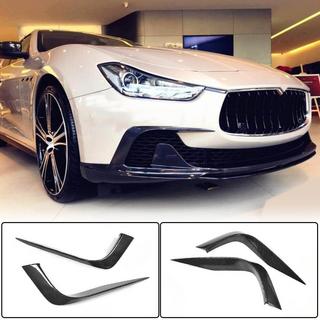 Couvre Pare-chocs Avant en Carbone (pour Base/S/S Q4 2013-2017) Maserati Ghibli 2013-2023 photo 1